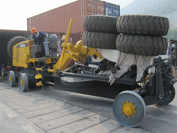 c鿴ԔϢ}Motor grader packing xΔ(sh)1676